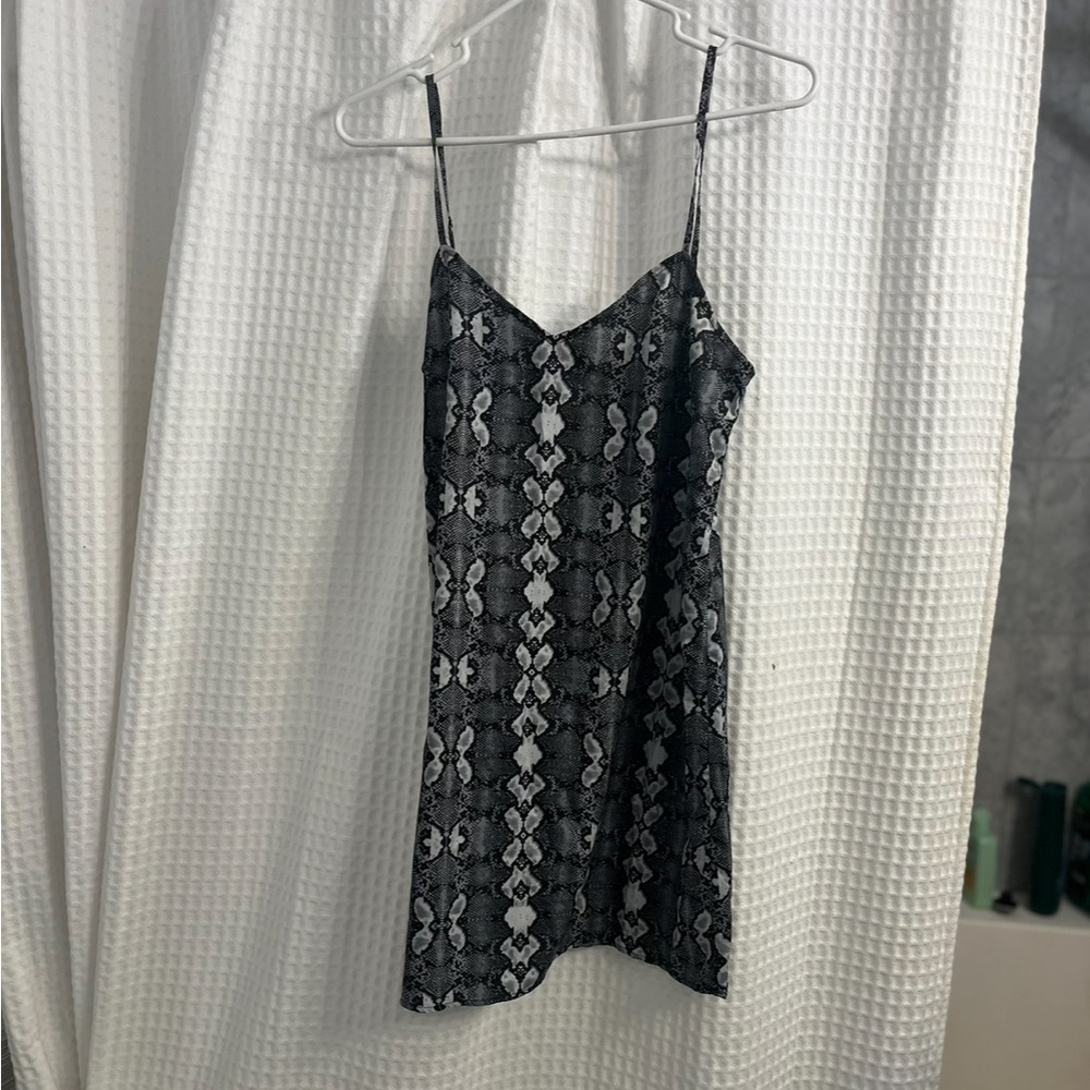French connection snake print dress